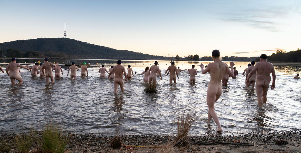 Brave Canberrans Bared All For Lifeline S Winter Solstice Nude Charity