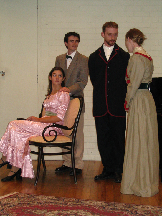 Some of the Three Sisters cast