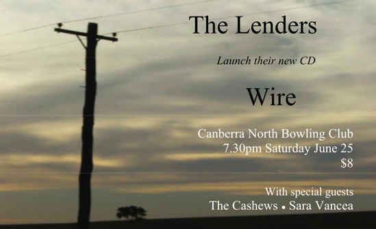 Lenders and Cashews shows