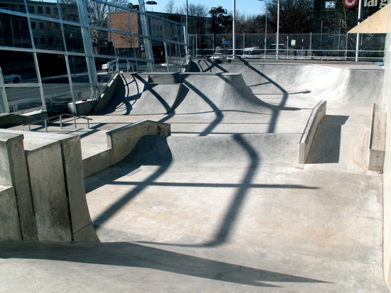 Inside Civic Skate Park