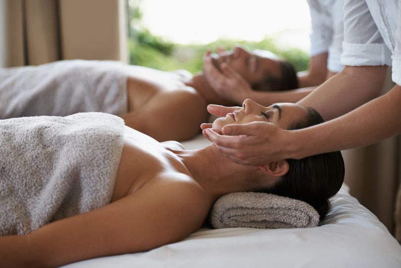 Image of person getting a massage.