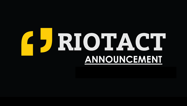 Important RiotACT announcement