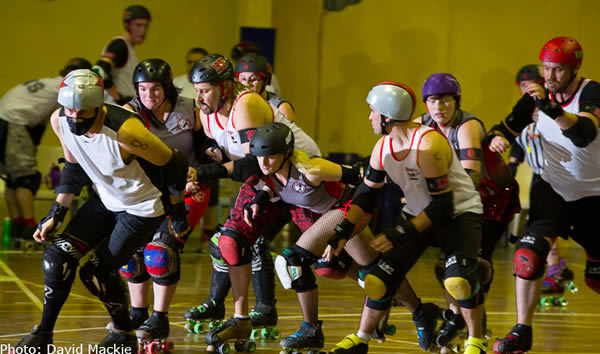 Want to play or referee roller derby? Now's your chance