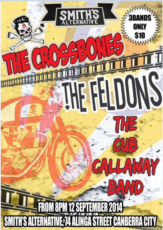 Cub Calloway, The Feldons & the Crossbones @ Smiths