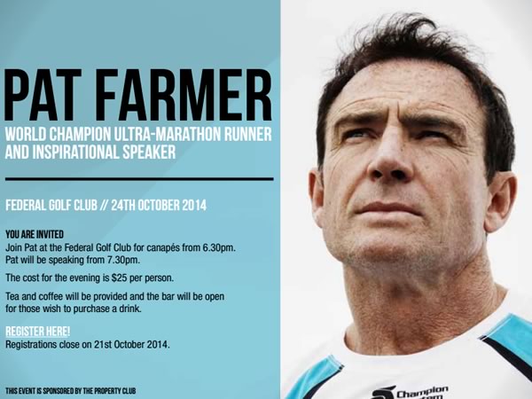 An Evening with Pat Farmer