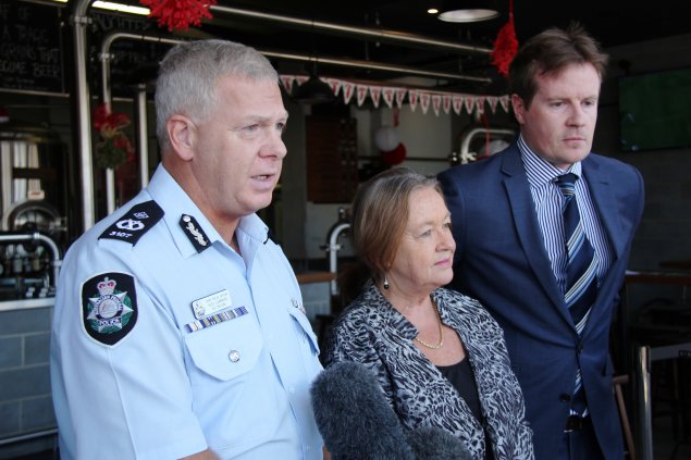 Rudi Lammers, Joy Burch and Brad Watts