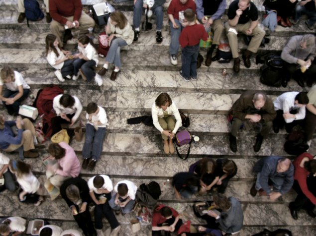 crowd-alone-friends-stock