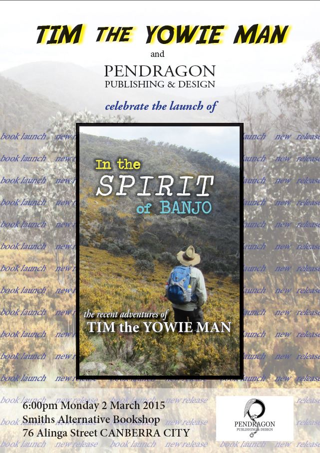 'In the Spirit of Banjo' Tim the Yowie Man book launch
