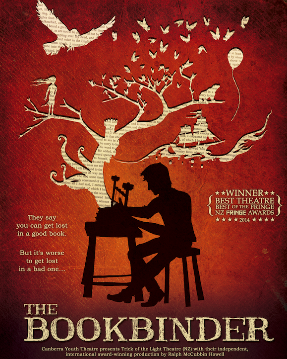 Canberra Youth Theatre and Trick of the Light present The Bookbinder