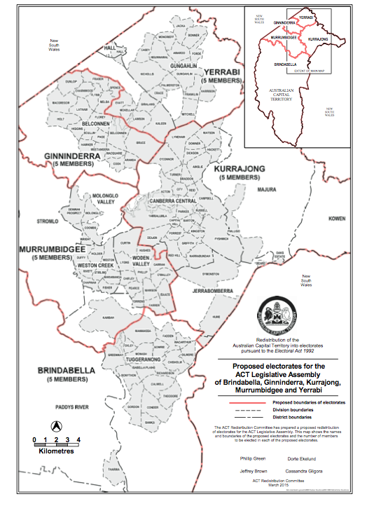 electoral redistribution proposal