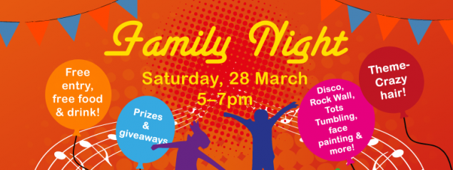 Free family night at PCYC this Saturday