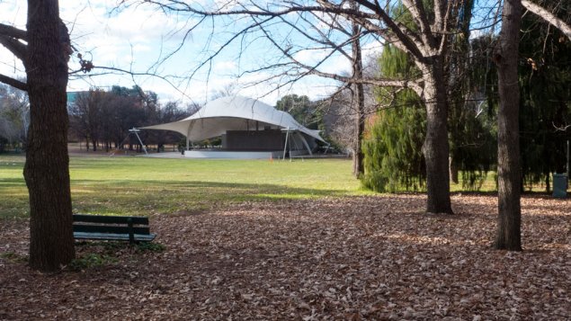 An events park for central Canberra