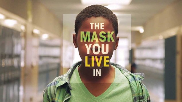 Community film event -The Mask You Live In