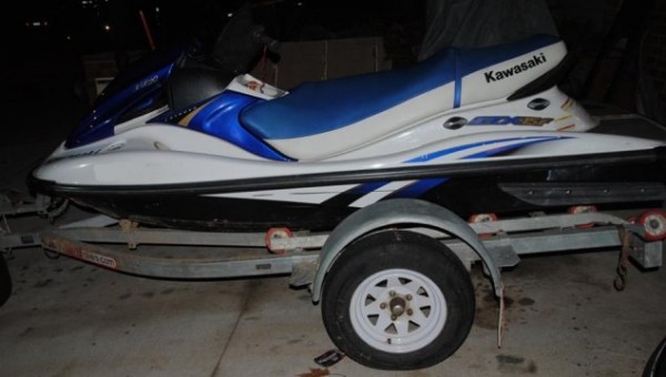 police wrap jetski