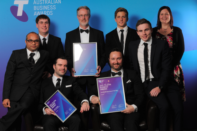 Photo booth innovators snap up top ACT business award for 2015