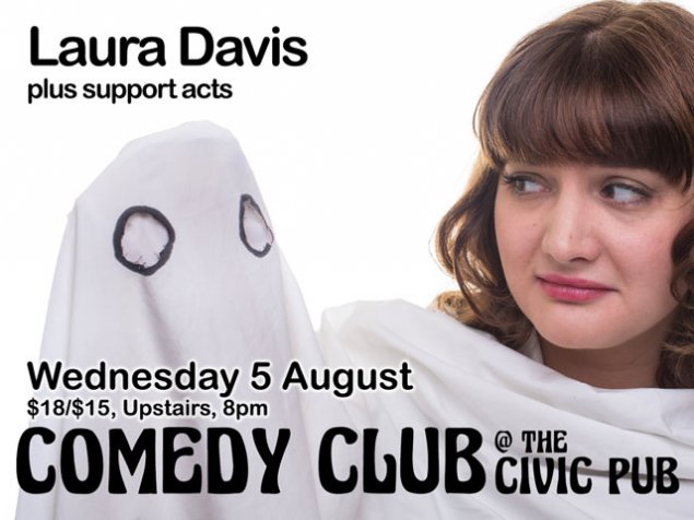 Comedy Club @ the Civic Pub featuring Laura Davis