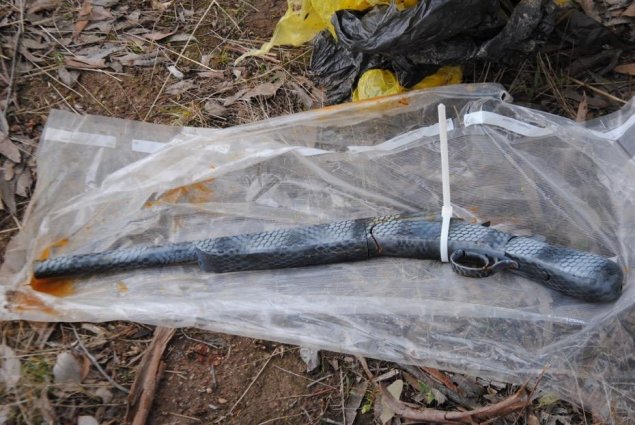 Buried shotgun found in Kambah