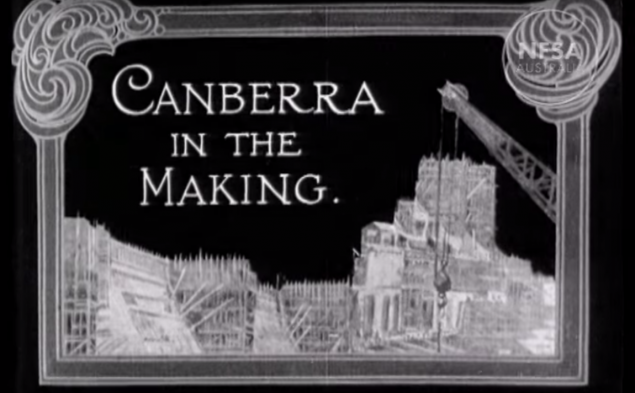 Cool video of Canberra in the 1920s