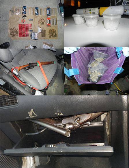 Drugs and weapons seized in Kaleen