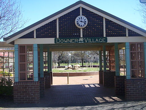 Downer_shops_village