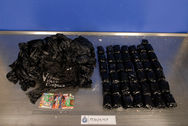 Joint operation seizes 10kg of ice