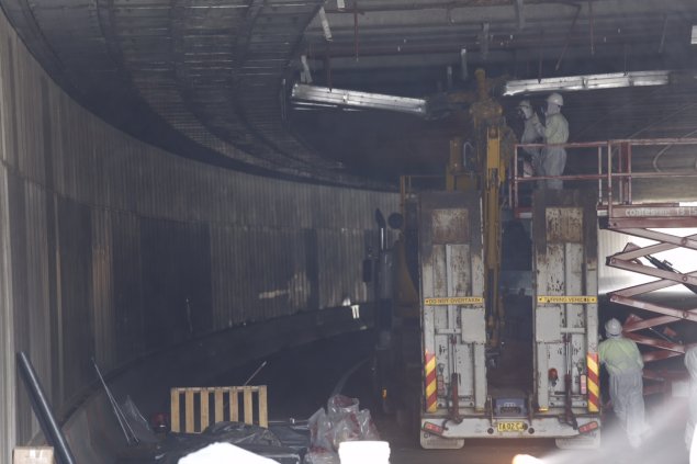 Tunnel collapse truck had no permit