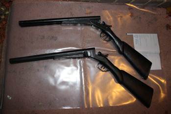 Weapons seized in Red Hill