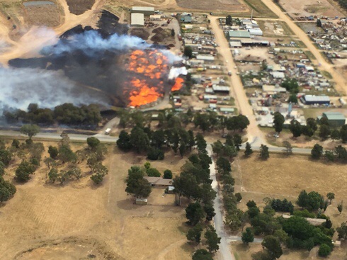 West Belconnen fire