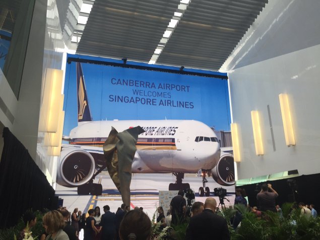 Singapore Airlines CBR direct flights are go