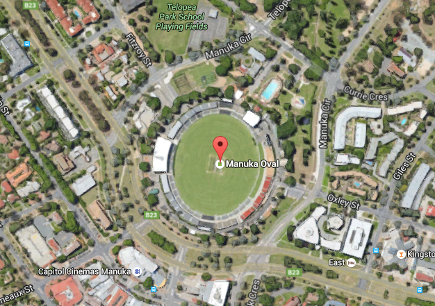 Barr in background as Manuka Oval plan lands