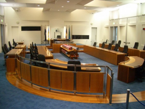 ACT Legislative Assembly chamber
