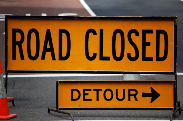 Road and reserve closures in ACT