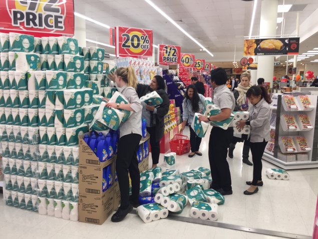 Customers rush to Coles Civic on opening day