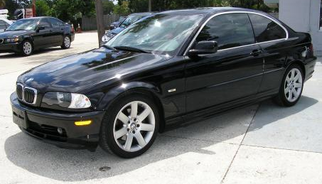 Not actual vehicle, but make and model of BMW missing man was last seen driving.