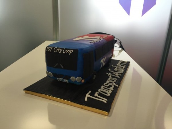 City Loop bus cake