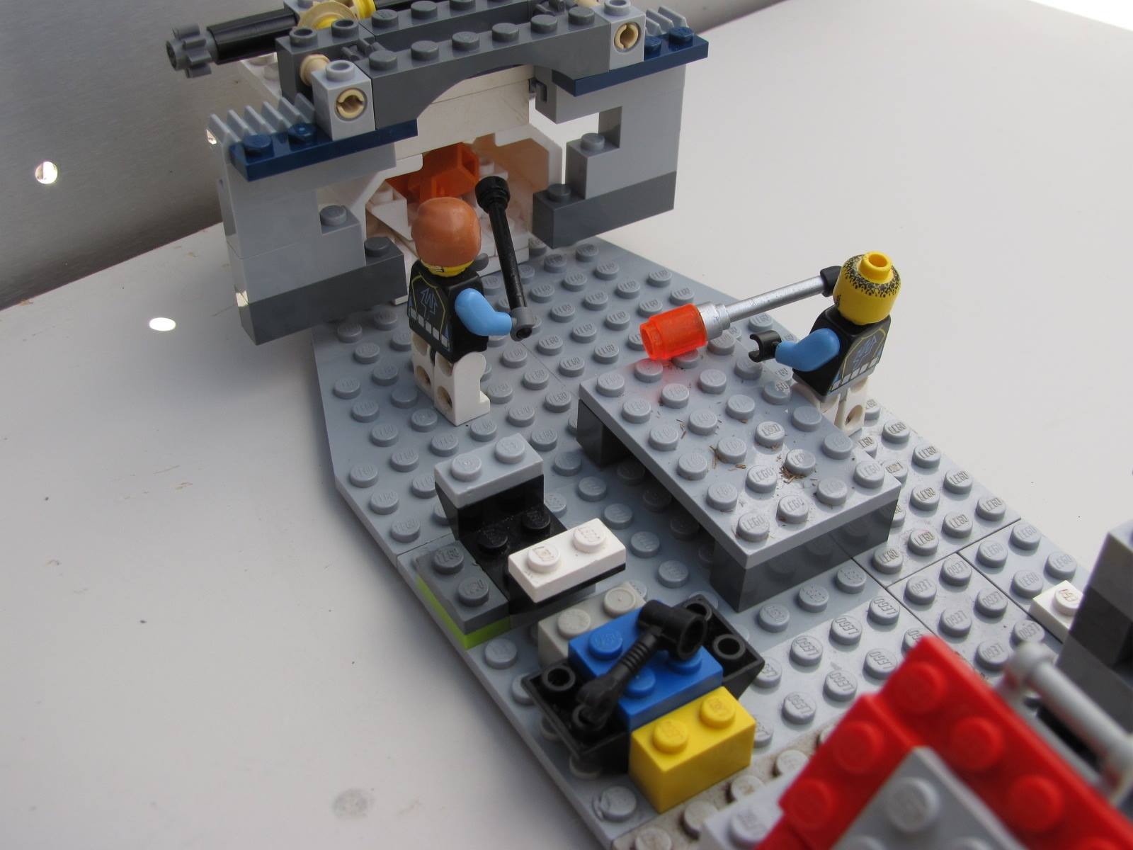 Glassworks hotshop immortalised in LEGO