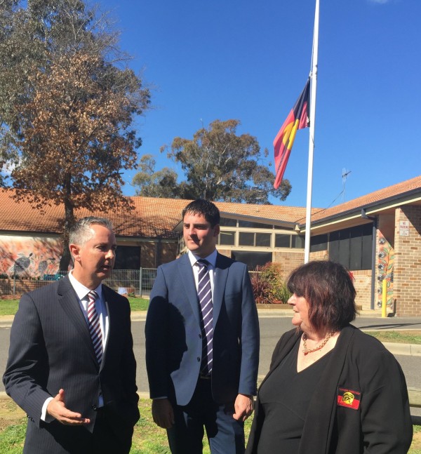 Jeremy Hanson, Andrew Wall and Julie Tongs