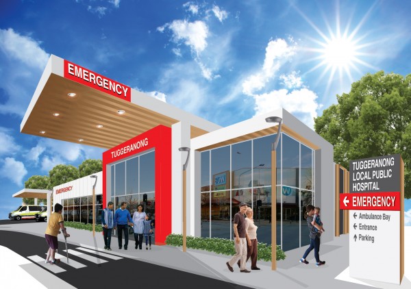 Liberals' proposed Tuggeranong Local Hospital