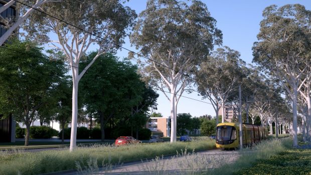 How are we paying for light rail in Canberra?