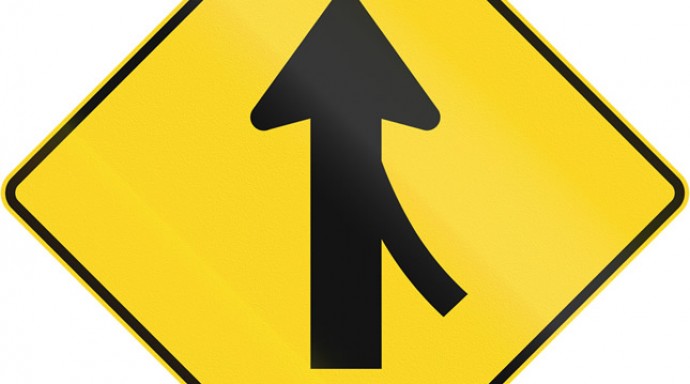 merging traffic sign mutcd