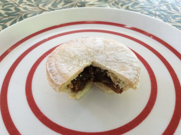 Crust bakery's mince pie