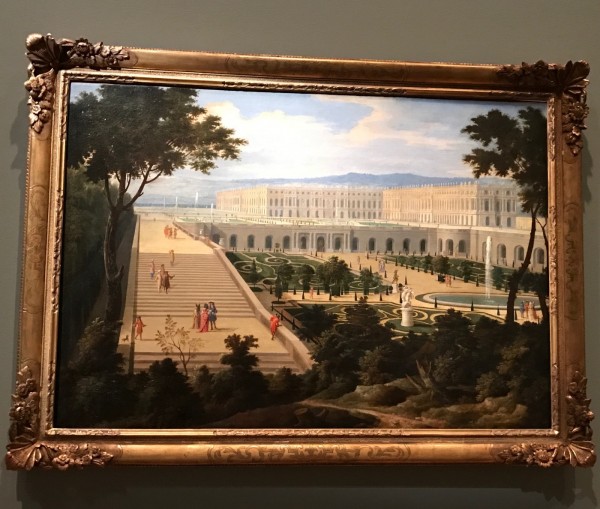 View of Versailles from the Orangerie. Photo: Charlotte Harper