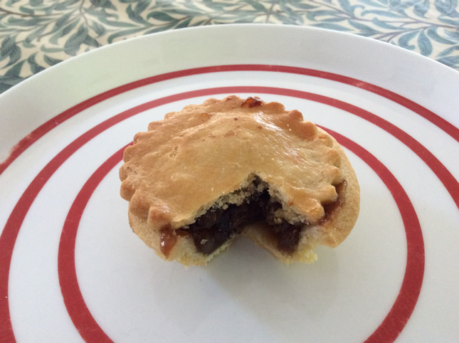 A mince pie from Brunos