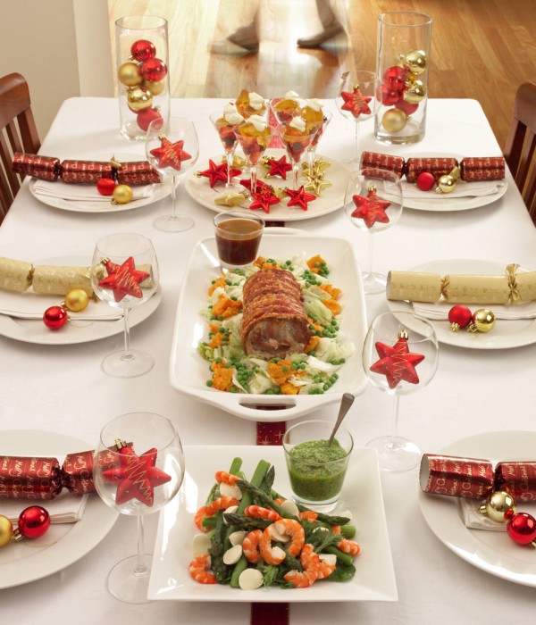 Christmas dinner table. Photo: iStock