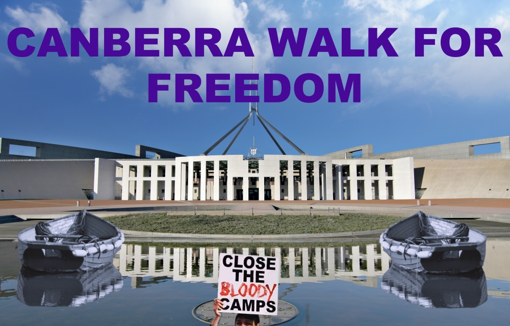 Close the Camps: The Walk from Adelaide to Canberra