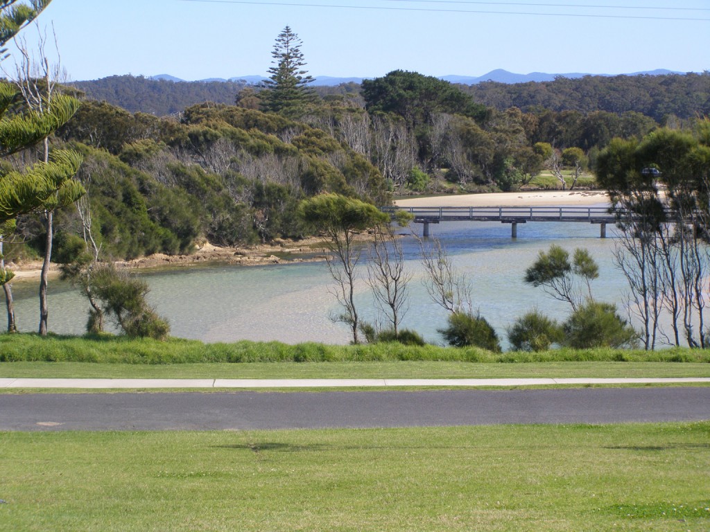 View from Dalmeny campground.