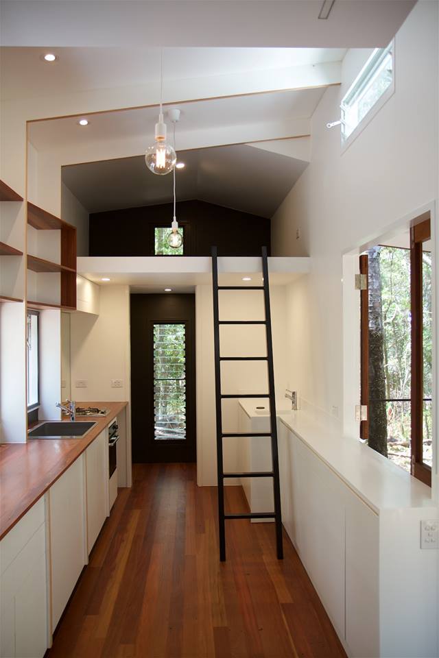 Brisbane tiny house simple cabinetry