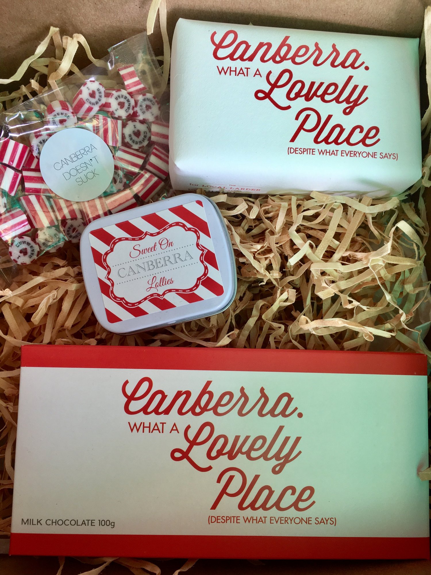 A box of love goods - win a Canberra Day hamper from The Local Larder