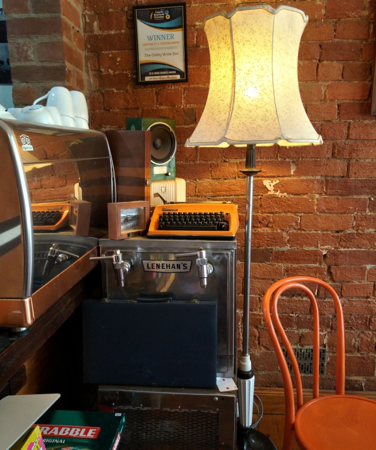 Oxley winebar interior