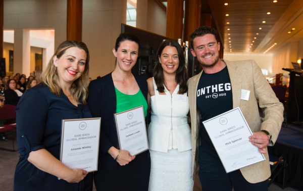 Rare Birds launch canberra